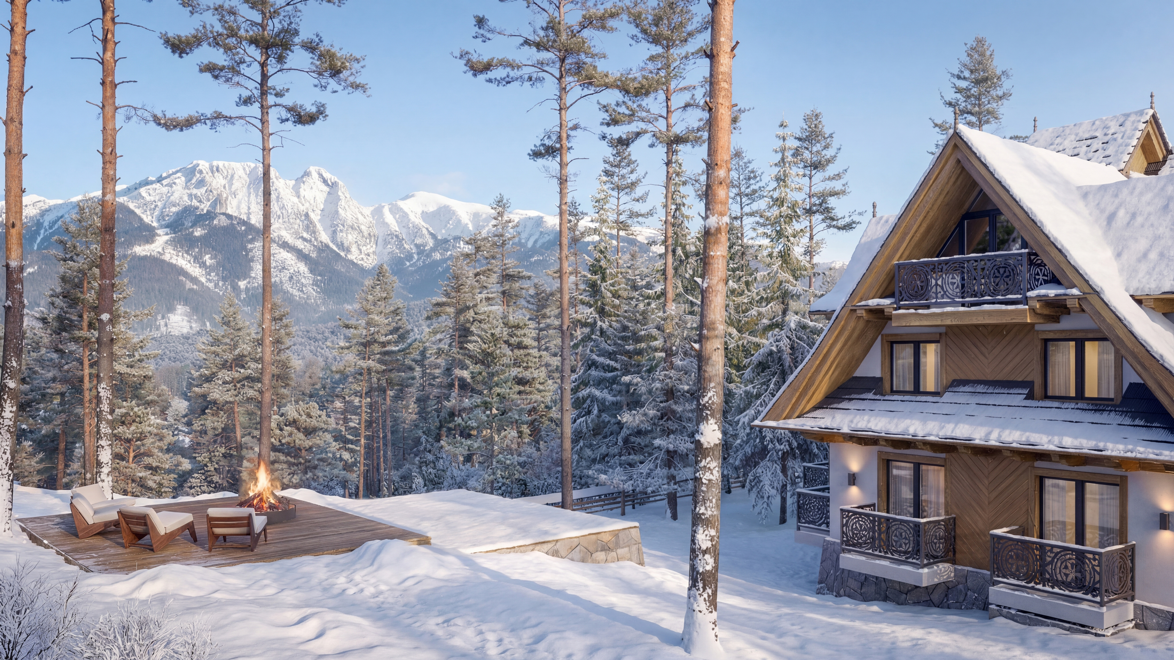 Wizualizacja — zima